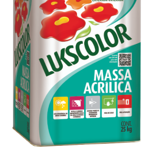 Massa Acrílica LUKSCOLOR: Ideal para Nivelar e Corrigir